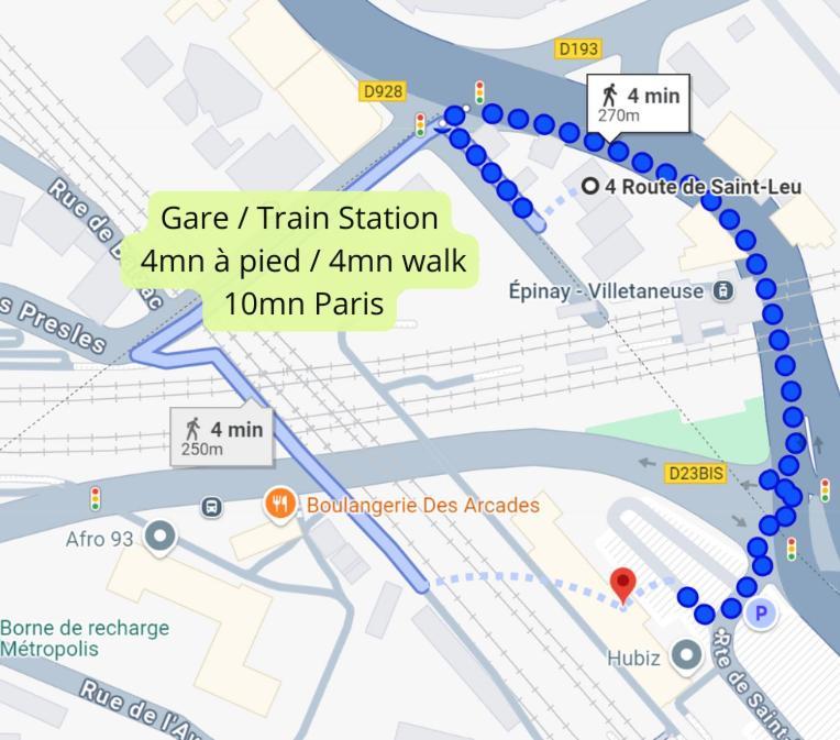 Gare En Face A Pied - Paris 10Mn - Parking Prive Gratuit - De 1 A 8 Personnes - Souplex - Tout Equipe - Entierement Renove Montmagny ภายนอก รูปภาพ